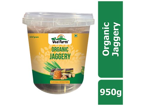 Ved Farm Organic Jaggery, 950 g