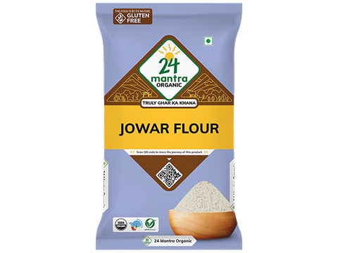 24 Mantra Organic Organic Flour - Jowar, 500 g