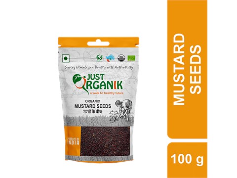 Just Organik MustardSeeds(Sarson), 100 g