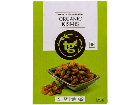 Terra Greens Organic - Kismis, 100 g