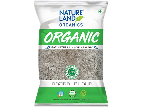 Natureland Organics Bajra Flour, 500 g