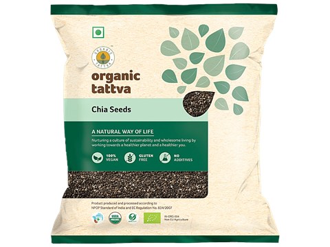 Organic Tattva Organic Chia Seeds, 100 g