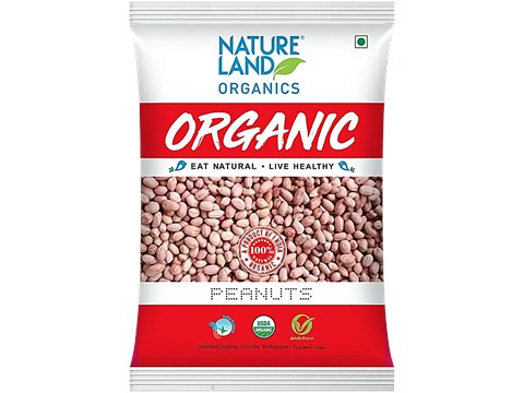 Natureland Organics Peanut/Kadalekayi, 500 g