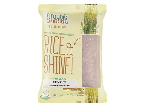 Organic Shastra Red Rice, 1 kg