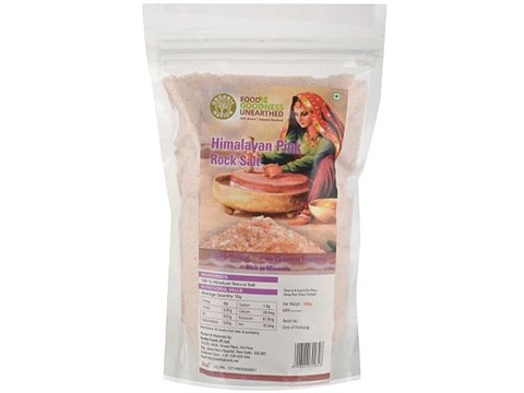 Organic Nation Himalayan Pink Rock Salt/Uppu, 500 g