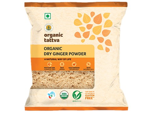 Organic Tattva Dry Ginger Powder - Organic, 50 g