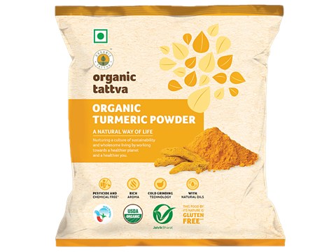Organic Tattva Organic Powder - Turmeric, 100 g