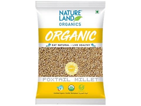 Natureland Organics Foxtail Millet, 500 g