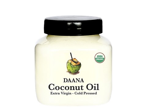 Daana Organic Coconut Oil For Skin - Extra Virgin, Cold Pressed, 350 ml