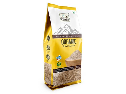 Jivamrit Organic Raw Sugar/Khand, 500 g
