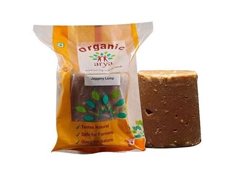 Arya Organic Jaggery/Bella Lump, 1 kg