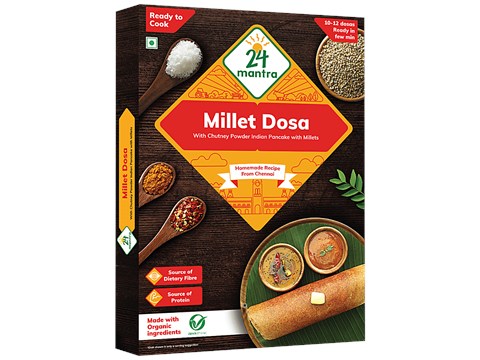 24 Mantra Organic Millet Dosa Mix, 216 g