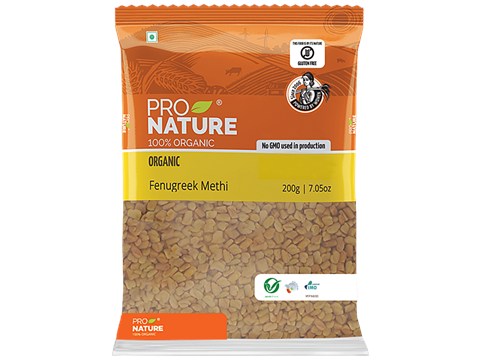 Pro Nature Organic Fenugreek, 200 g