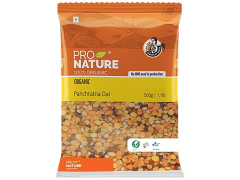 Pro Nature Organic Panchratna Dal/Mix Dal, 500 g