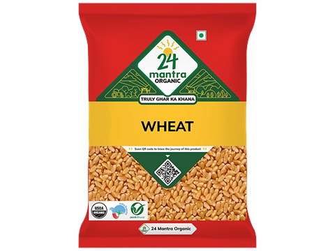 24 Mantra Organic Whole Wheat, 1 kg