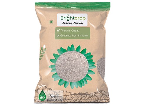 Brightcrop Emmer Wheat Flour/ Khapli Atta - Organic, Low Gluten & GI, Wholesome, Easy To Digest, 1 kg