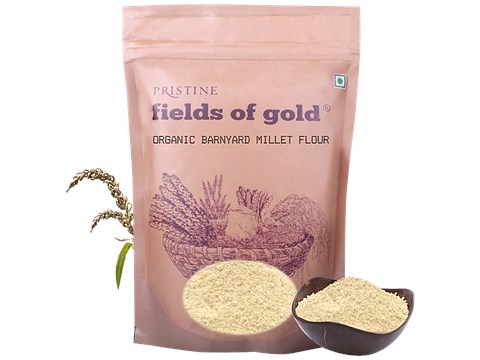 PRISTINE Fields Of Gold Organic Barnyard Millet Flour, 500 g