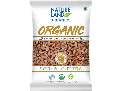 Natureland Organics Chitra Rajma/Capparadavare, 500 g