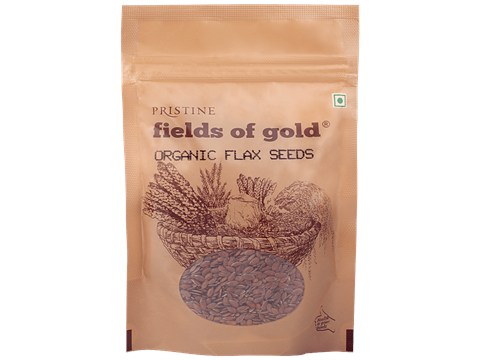 PRISTINE Fields Of Gold Organic Flaxseed, 100 g