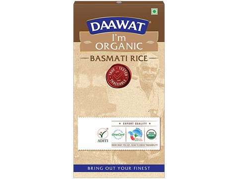 Daawat I'm Organic Basmati Rice, 1 kg