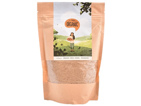 I Say Organic Desi Khand/Khandsari - Organic, 500 g