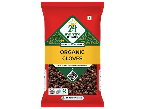 24 Mantra Organic Organic - Cloves/Lavanga, 50 g