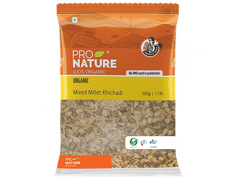 Pro Nature Organic Mixed Millet Khichdi, 500 g