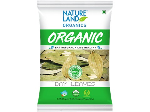 Natureland Organics Bay Leaves, 50 g
