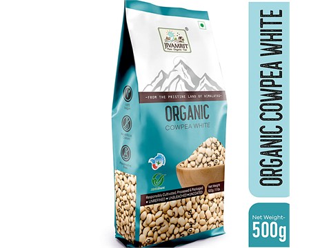 Jivamrit Organic Cowpea White, 500 g