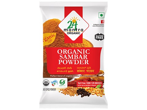 24 Mantra Organic Sambar Powder, 100 g