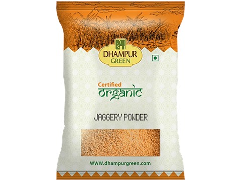 Dhampur Green Organic Jaggery/Gur Powder, 800 g