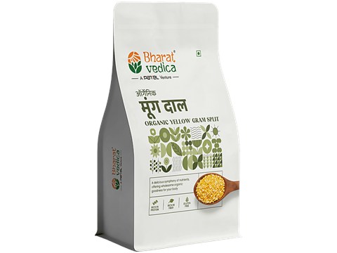 Bharat Vedica Organic Yellow Gram Split, 500 g