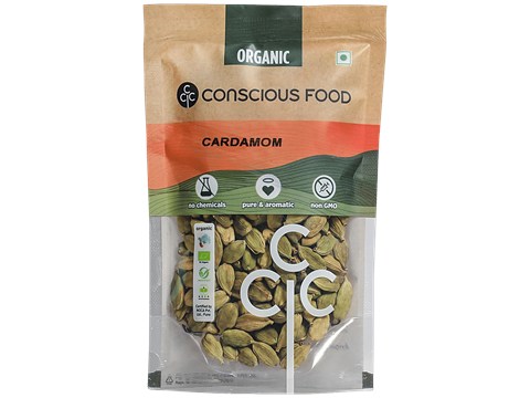 Conscious Food Cardamom, 50 g