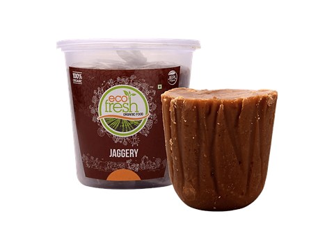 Eco Fresh Organic Food - Whole Jaggery/Bella, 400 g