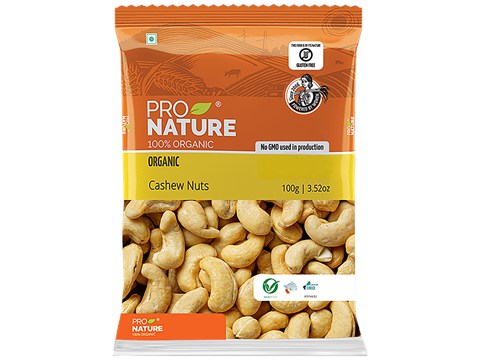 Pro Nature Organic - Cashew/Godambi nuts, 100 g