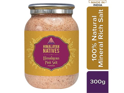 Himalayan Natives Pink Salt/Uppu Powder, 300 g