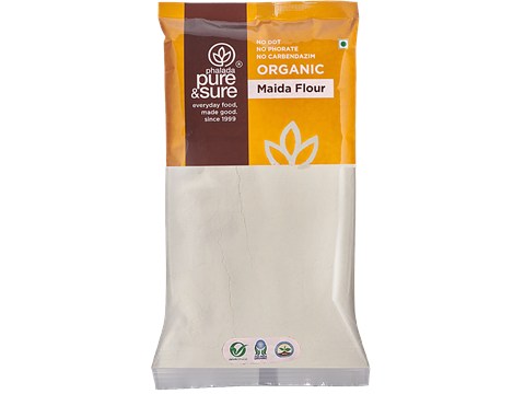 Phalada Pure & Sure Organic Maida Flour, 500 g