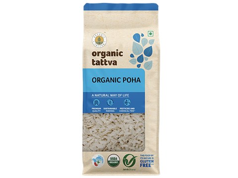 Organic Tattva Organic Poha Thick, 500 g