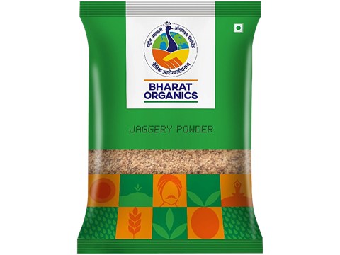 Bharat Organics Jaggery Powder, 500 g