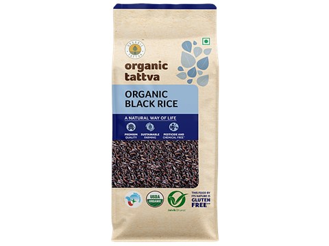 Organic Tattva Organic Black Rice, 1 kg