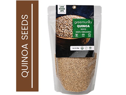 Greemunity Organic Quinoa Seeds, 250 g