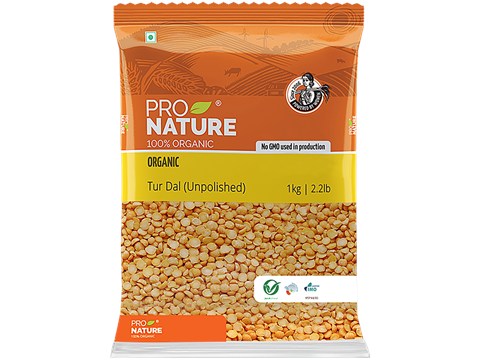 Pro Nature Organic Dal - Tur, 1 kg