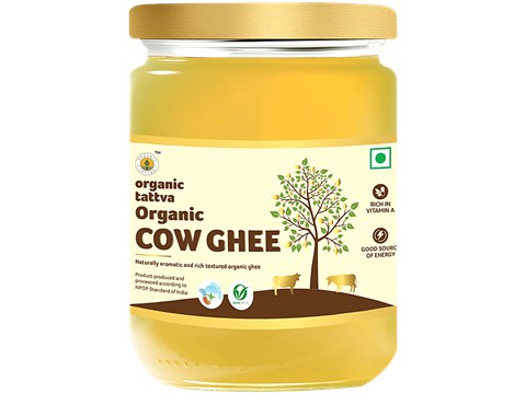 Organic Tattva Cow Ghee, 500 ml