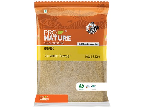 Pro Nature Organic Powder - Coriander, 100 g
