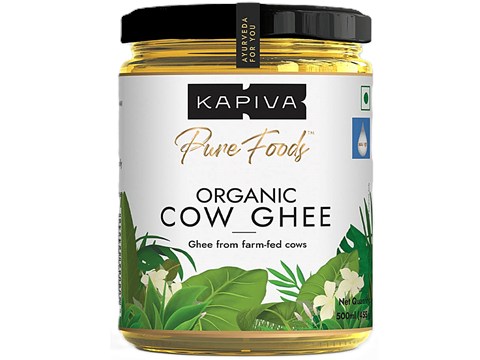 Kapiva Organic Cow Ghee/Tuppa, 500 ml