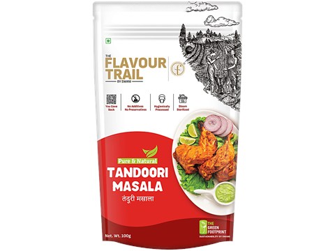 The Flavour Trail by Swani Organic Tandoori Masala, 100 g