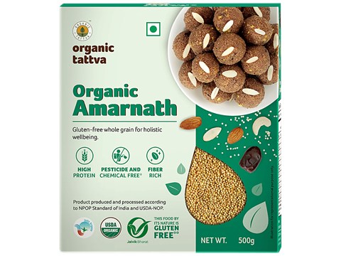 Organic Tattva OrganicSeeds-Amaranth(Rajgeera), 500g