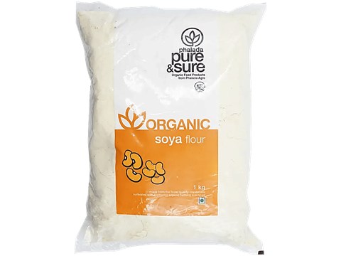 Phalada Pure & Sure Organic - Soya Flour, 1 kg
