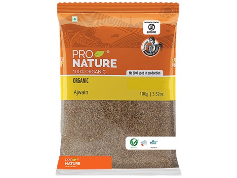 Pro Nature Organic - Ajwain/Om Kalu, 100 g