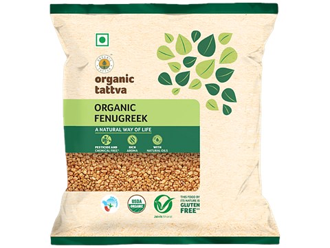 Organic Tattva Organic Methi/Fenugreek, 100 g